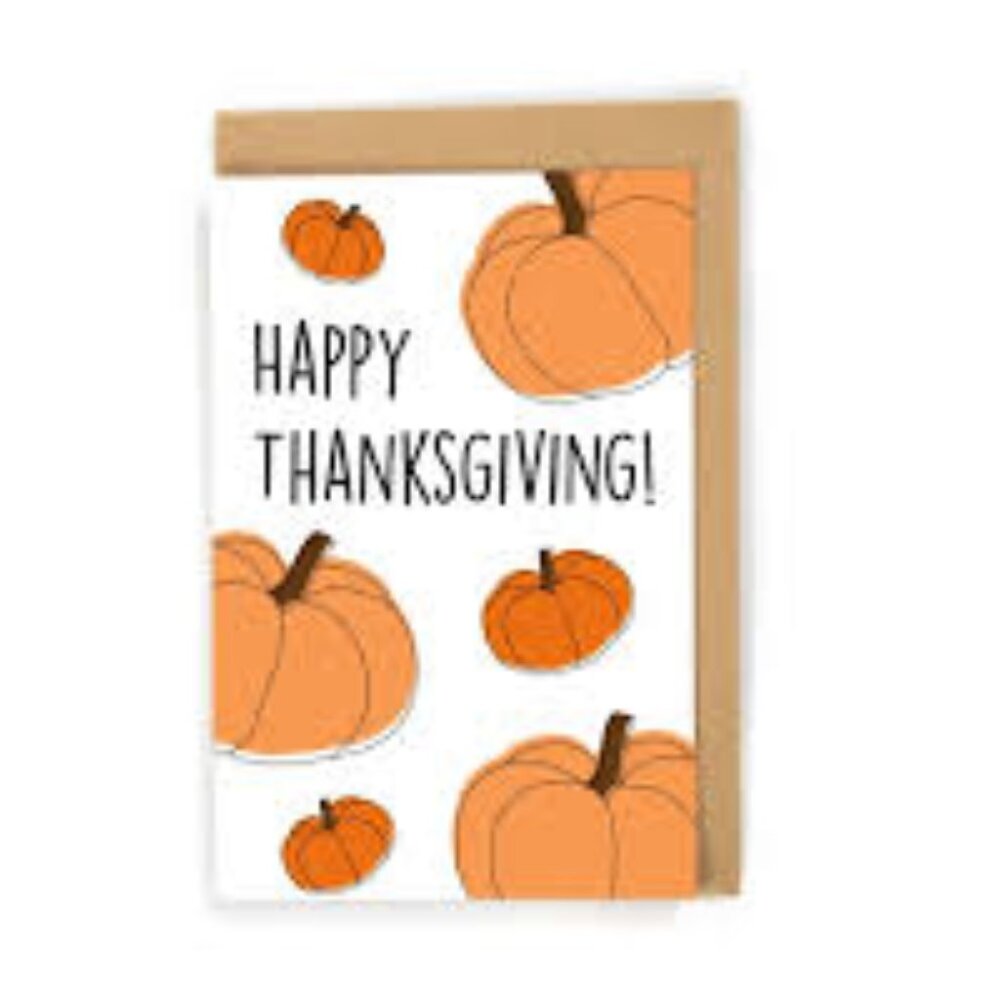 Custom made Thanksgiving cards!